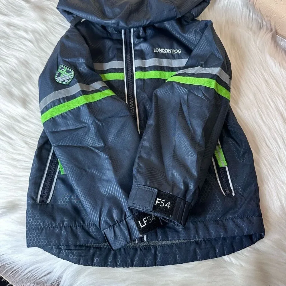 London Fog Boy Kid's Midweight Jacket Navy Size 3T